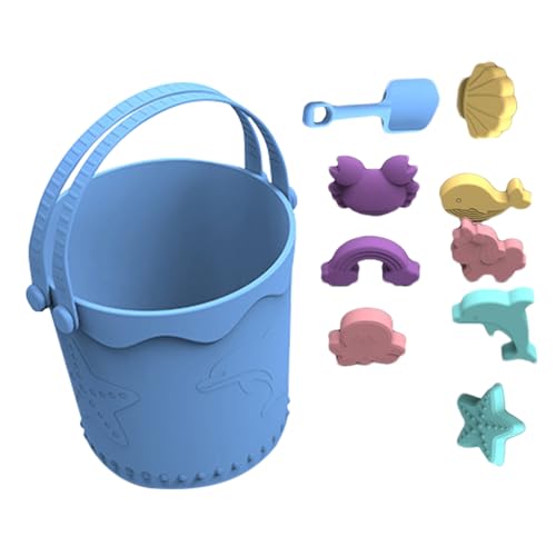 Strandspielzeug für Strandsandspielzeug | Sandspielzeug aus Silikon für unterwegs, Strandspielzeug aus Silikon mit tragbarer Netztasche für Kleinkinder Strandspielzeug für Strandsandspielzeug | Sandspielzeug aus Silikon für unterwegs, Strandspielzeug aus Silikon mit tragbarer Netztasche für Kleinkinder von ulapithi