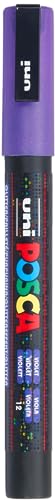 POSCA 186579 - POSCA Marker mit feiner Rundspitze, violett von POSCA