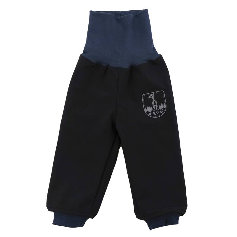 Unuo Outdoor Spielhose mit Fleece  - 74/80 Schwarz von unuo