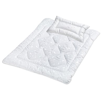 urra Steppbettset Mond & Sterne 40 x 60 cm / 100 x 135 cm von Urra