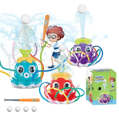 usefulbeauty Baseball,Wasser Spritz Spiel - Interaktives Drehspielzeug Aufregende Wasserspiele Für Draußenspiel Im Sommer Mädchen usefulbeauty Baseball,Wasser Spritz Spiel - Interaktives Drehspielzeug Aufregende Wasserspiele Für Draußenspiel Im Sommer Mädchen von usefulbeauty