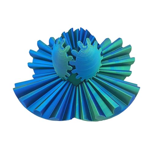 usefulbeauty Gear Ball, Gear-Ball, bedruckt in Fidget – Spielzeug mit Getriebe, Fidget Ball mit Getriebe, einzigartiges Spielzeug zur Stressabbau bedruckt von usefulbeauty