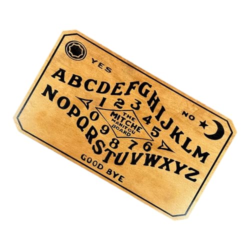 usefulbeauty Pendeltafel für Wahrsagerei,Pendeltafel für Wahrsagerei, Holzpendel und Geschnitzte Bretter, Aus geschnitztes Brett, metaphysisches Nachrichtenbrett, metaphysisches von usefulbeauty