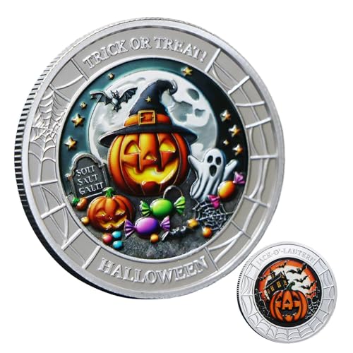 usefulbeauty Seltene Münze für Sammler | Metallische Herausforderung Halloween – Geschenk Souvenir Party Deko Frauen Männer Erwachsene Sammler Spielzeug Neuheit von usefulbeauty