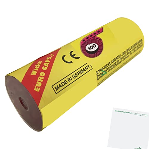 usy 1000 Schuss Munition Blisterrolle für Wicke Euro Caps Revolver (10x100 Schuss Rollen) Block von usy