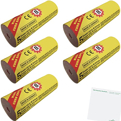 usy 8 Schuss Munition für Wicke Euro Caps Revolver (5er Pack) Block von usy