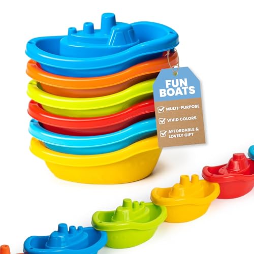 Badespielzeug für Babys, bunt, lustiges und pädagogisches Badespielzeug für Kleinkinder, Badespielzeug für Mädchen und Jungen, stapelbares Badespielzeug von utoyz