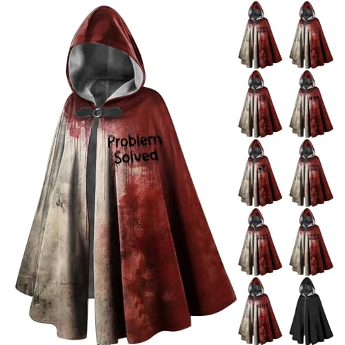 Problem Gelöst Vampir Umhang Mit Kapuze - Halloween Kostüm Erwachsene Kinder Lustig Vampir Kostüm Damen Umhang Hexe Cosplay Vampirkostüm Erwachsene Costume Cape Faschingskostüme Problem Gelöst Vampir Umhang Mit Kapuze - Halloween Kostüm Erwachsene Kinder Lustig Vampir Kostüm Damen Umhang Hexe Cosplay Vampirkostüm Erwachsene Costume Cape Faschingskostüme von uxxnjfg