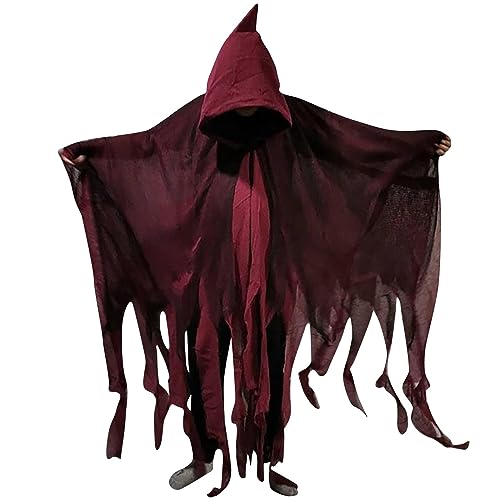 Sensenmann Kostüm Lustig Umhang Mit Kapuze - Halloween Kostüm Erwachsene Cosplay Horror Teufel Umhang Gruselig Karneval Hexenumhang Costume Cape Mittelalter Kleidung Sensenmann Kostüm Lustig Umhang Mit Kapuze - Halloween Kostüm Erwachsene Cosplay Horror Teufel Umhang Gruselig Karneval Hexenumhang Costume Cape Mittelalter Kleidung von uxxnjfg