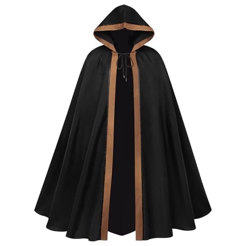 uxxnjfg Umhang Halloween mit Kapuze Erwachsene Mittelalter Kleidung Vampir Kostüm Sensenmann Hexen Teufel Umhang Gruselig Witch Karneval Cosplay Hexenumhang Costume Cape uxxnjfg Umhang Halloween mit Kapuze Erwachsene Mittelalter Kleidung Vampir Kostüm Sensenmann Hexen Teufel Umhang Gruselig Witch Karneval Cosplay Hexenumhang Costume Cape von uxxnjfg