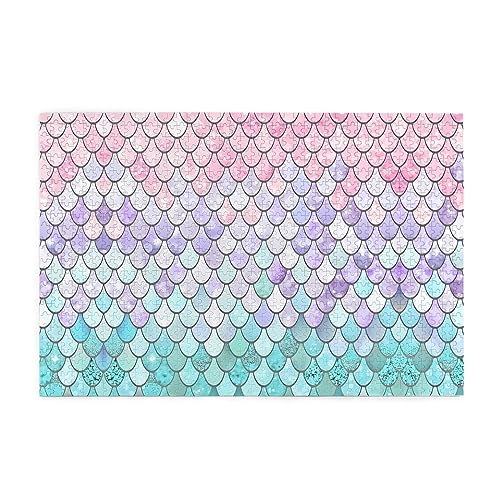 Personalisiertes Puzzle – Erstellen Sie ein individuelles Bilderpuzzle für Familienspaß und Entspannung, 1000 Teile, Meerjungfrau, Rosa, Lila Personalisiertes Puzzle – Erstellen Sie ein individuelles Bilderpuzzle für Familienspaß und Entspannung, 1000 Teile, Meerjungfrau, Rosa, Lila von vacsAX