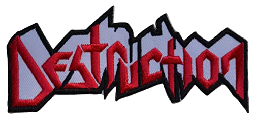 Destruction Logo Cut Out Patch von value-merch