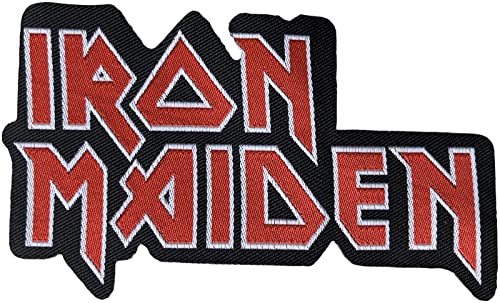 value-merch Iron Maiden Patch, 1 Stück, Schwarz, Heavy Metal, Band, Polyester, sew-on von value-merch