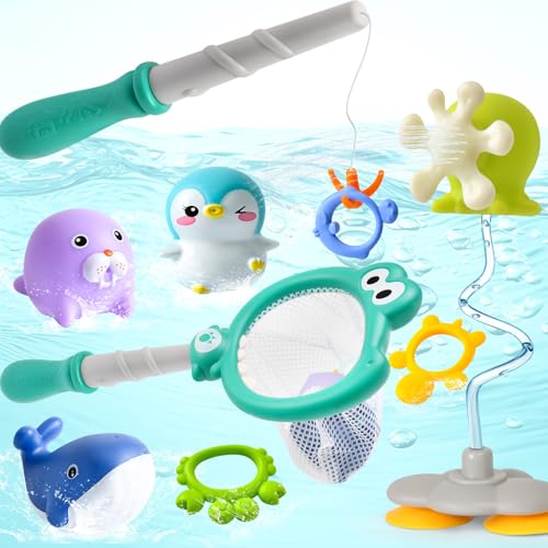 Badewannenspielzeug Badespielzeug Baby ab 1 Jahr Wasserspielzeug Fischernetz Angelspiel Unterwasser Kinder mit Dusche Badespielzeug Badewannen Spielzeug Geschenk für Mädchen Jungen 1 2 3 4 5 6 Badewannenspielzeug Badespielzeug Baby ab 1 Jahr Wasserspielzeug Fischernetz Angelspiel Unterwasser Kinder mit Dusche Badespielzeug Badewannen Spielzeug Geschenk für Mädchen Jungen 1 2 3 4 5 6 von vamei