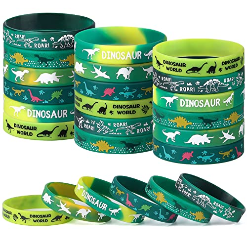 vamei Dinosaurier Silikon Armbänder 30 Stück Dinosaurier Mitgebsel Party Silikonarmband für Kinder Mädchen Jungen Geburtstag Dinosaurierwelt Thema Party Geschenk vamei Dinosaurier Silikon Armbänder 30 Stück Dinosaurier Mitgebsel Party Silikonarmband für Kinder Mädchen Jungen Geburtstag Dinosaurierwelt Thema Party Geschenk von vamei