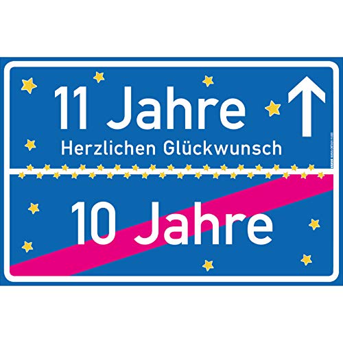 vanva 11 Jahre Herzlichen Glückwunsch Schild - Dekoration Partydeko Geschenk für den 11 Geburtstag 30x20cm Geschenk für Mädchen 11 Jahre Party Deko Geschenkideen 11 Dunkelblau vanva 11 Jahre Herzlichen Glückwunsch Schild - Dekoration Partydeko Geschenk für den 11 Geburtstag 30x20cm Geschenk für Mädchen 11 Jahre Party Deko Geschenkideen 11 Dunkelblau von vanva