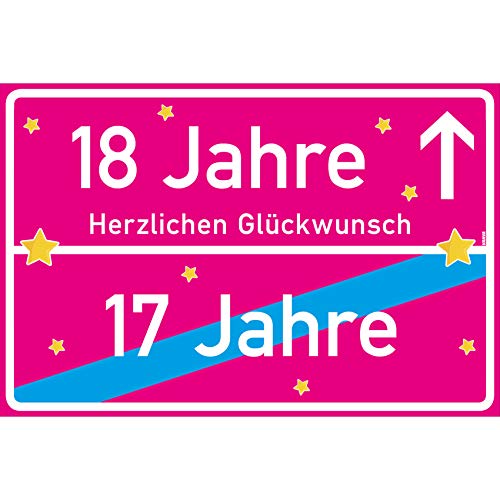 vanva 18 Jahre Geburtstag - Lustige Geschenke für den 18 Geburtstag Herzlichen Glückwunsch Pink vanva 18 Jahre Geburtstag - Lustige Geschenke für den 18 Geburtstag Herzlichen Glückwunsch Pink von vanva