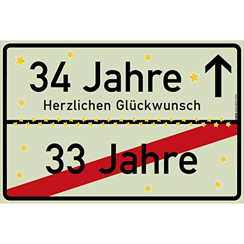 vanva 34 Jahre Geburtstag - Lustige Geschenke für den 34 Geburtstag Herzlichen Glückwunsch Geschenk für Tochter 34 Jahre Party Deko Geschenkideen für den 34 Geburtstag Hellgrün vanva 34 Jahre Geburtstag - Lustige Geschenke für den 34 Geburtstag Herzlichen Glückwunsch Geschenk für Tochter 34 Jahre Party Deko Geschenkideen für den 34 Geburtstag Hellgrün von vanva