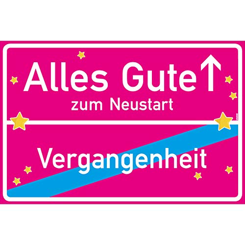 vanva Alles Gute zum Neustart Ortsschild Abschiedskarte Kollegen Schild 30x20 cm Abschiedsgeschenk Lehrerin Abschiedsgeschenk Erzieherin Pink vanva Alles Gute zum Neustart Ortsschild Abschiedskarte Kollegen Schild 30x20 cm Abschiedsgeschenk Lehrerin Abschiedsgeschenk Erzieherin Pink von vanva