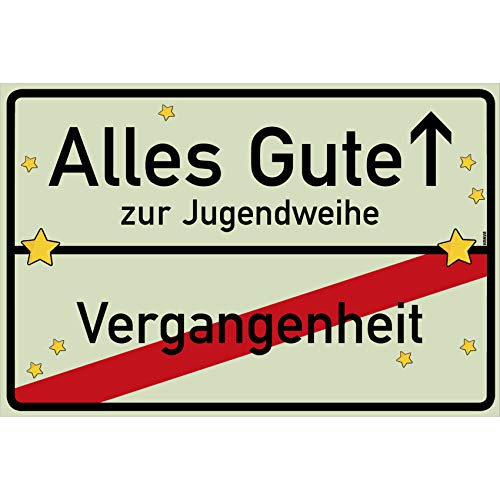 vanva Alles Gute zur Jugendweihe Ortsschild Deko Jugendweihe Schild 30x20 cm Verpackung Geldgeschenk Jugendweihe Jugendweihe Dekoration Hellgrün vanva Alles Gute zur Jugendweihe Ortsschild Deko Jugendweihe Schild 30x20 cm Verpackung Geldgeschenk Jugendweihe Jugendweihe Dekoration Hellgrün von vanva