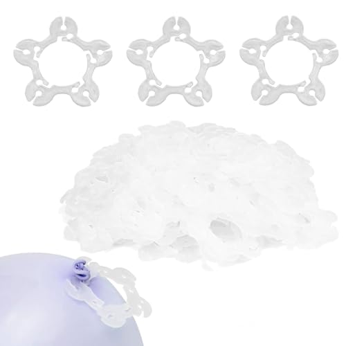 100 Stück Ballon Clips Halter,Luftballon Ständer,Luftballon Halter,Ballonbogen Halterung Schnalle,Ballon Halterung Clip,für Geburtstagsfeiern,Hochzeiten,Feiern,Allerheiligen,Weihnachten 100 Stück Ballon Clips Halter,Luftballon Ständer,Luftballon Halter,Ballonbogen Halterung Schnalle,Ballon Halterung Clip,für Geburtstagsfeiern,Hochzeiten,Feiern,Allerheiligen,Weihnachten von vcsjw