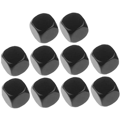 10pcs 16mm Leere Würfel Set Acrylwürfel Würfel Für Game Party DIY Dice Und Mathematikunterricht von Vepoty