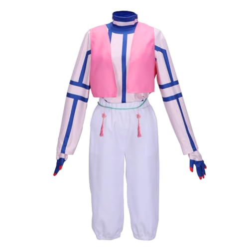 vewoza Anime Cosplay Kostüm Michikatsu/Kokushibou Cosplay Akaza/Kibutsuji Muzan/Yoriichi Cosplay Perücke Kimetsu Uniform Voller Satz Anzug Outfit Halloween Karneval Party (Akaza, L) von vewoza