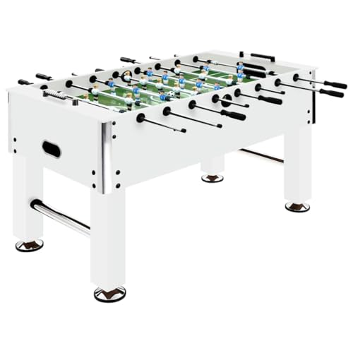 vidaXL Kickertisch Kicker Tischkicker Tischfussballspiel Spieletisch Fußballtisch Tischfussball Tischfußball Stahl 60kg 140x74,5x87,5cm Weiß vidaXL Kickertisch Kicker Tischkicker Tischfussballspiel Spieletisch Fußballtisch Tischfussball Tischfußball Stahl 60kg 140x74,5x87,5cm Weiß von vidaXL