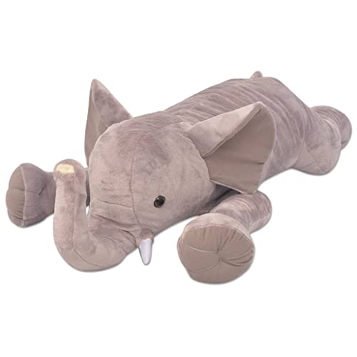vidaXL Kuscheltier Elefant XXL 95 cm Plüschtier Stofftier Plüsch Spielzeug von vidaXL