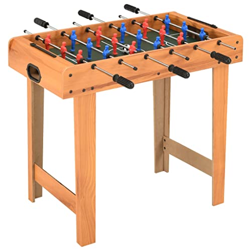 vidaXL Mini Kickertisch Tischkicker Kicker Profi Fussballtisch Fußballtisch Tischfußball Spieltisch Getränkehalter 69x37x62cm Ahorn vidaXL Mini Kickertisch Tischkicker Kicker Profi Fussballtisch Fußballtisch Tischfußball Spieltisch Getränkehalter 69x37x62cm Ahorn von vidaXL