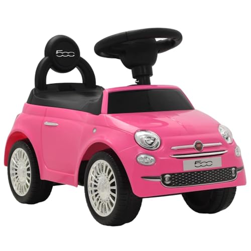vidaXL Rutschauto FIAT 500 Rosa Kinderauto Kinderfahrzeug Rutscher Kinder Auto vidaXL Rutschauto FIAT 500 Rosa Kinderauto Kinderfahrzeug Rutscher Kinder Auto von vidaXL
