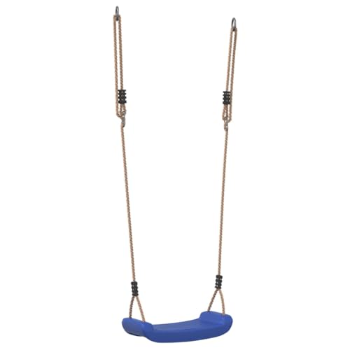 vidaXL Schaukelsitz für Kinder Verstellbar Blau, Gartenschaukel, Brettschaukel, Kinderschaukel, Kinder-Schaukelsitz, Schaukel, Kletterturm Zubehör von vidaXL