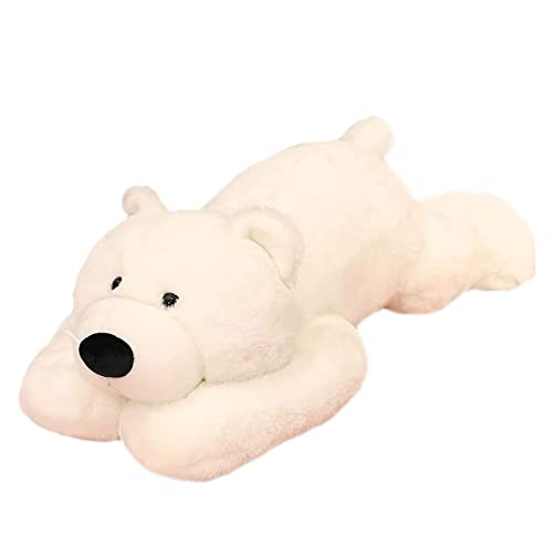 vincente Tierplüsch gewichtetes Kissen | Niedliches gewichtetes Plüschtier,Eisbär Kuscheltier Kuscheltier Eisbär Kuscheltier Kreative Teddybär von vincente