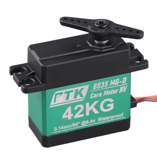 40KG digital servo High Torque Metal Gear IP65 Waterproof 180/270 Degrees 1:8 1:10 TRX6 Scx10 RC Tracked car Robot programmable servo 40KG digital servo High Torque Metal Gear IP65 Waterproof 180/270 Degrees 1:8 1:10 TRX6 Scx10 RC Tracked car Robot programmable servo von votik