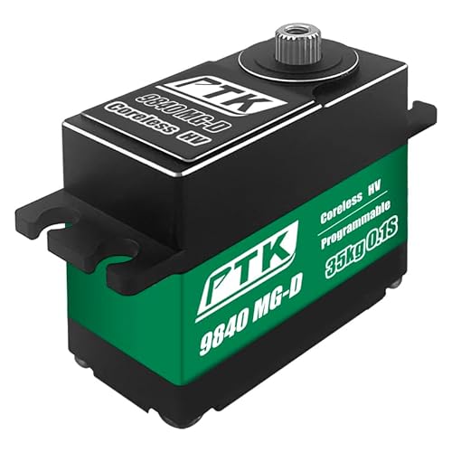 55KG servo Motor HV 8.4V High Torque RC Waterproof digital servo Full Metal Tooth Upgrade 25T servo RC 1/10 1/8 Truck Crawler/Robot/Boat 270° von votik