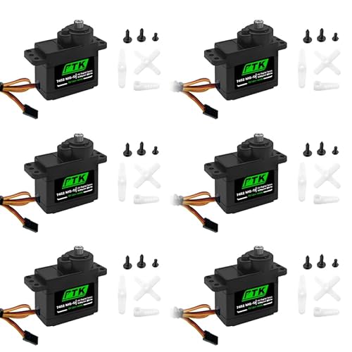 6Pcs All Metal Gear 9g servo Upgrade Digital servo Rc Helicopter Fixed Wing 3D Aircraft Trex 450 Rc Robot 6Pcs All Metal Gear 9g servo Upgrade Digital servo Rc Helicopter Fixed Wing 3D Aircraft Trex 450 Rc Robot von votik