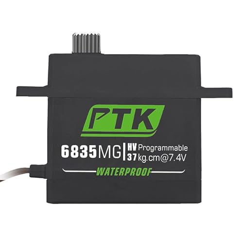 PTK 6835mg 40KG high Torque Waterproof Metal Gear 180° 1:81:10 TRX6 Scx10 RC Automotive Robot Programmable digital servo UAV Fixed Wing Landing Gear servo PTK 6835mg 40KG high Torque Waterproof Metal Gear 180° 1:81:10 TRX6 Scx10 RC Automotive Robot Programmable digital servo UAV Fixed Wing Landing Gear servo von votik