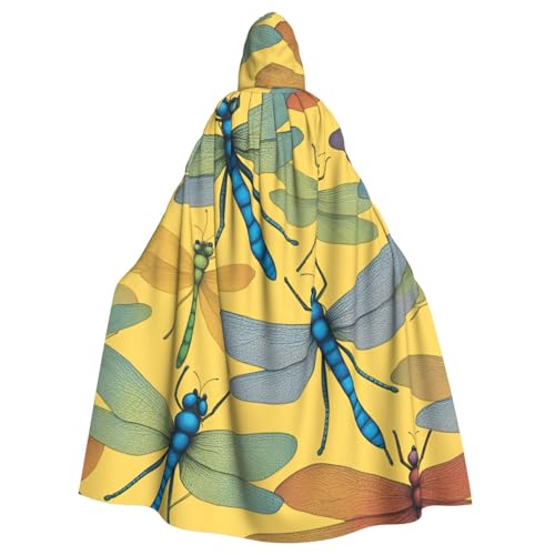 vvhmghda Unisex-Bademantel mit Kapuze und Libellen-Aufdruck, Kostümparty, Halloween-Umhang, Motto-Party-Umhang. vvhmghda Unisex-Bademantel mit Kapuze und Libellen-Aufdruck, Kostümparty, Halloween-Umhang, Motto-Party-Umhang. von vvhmghda