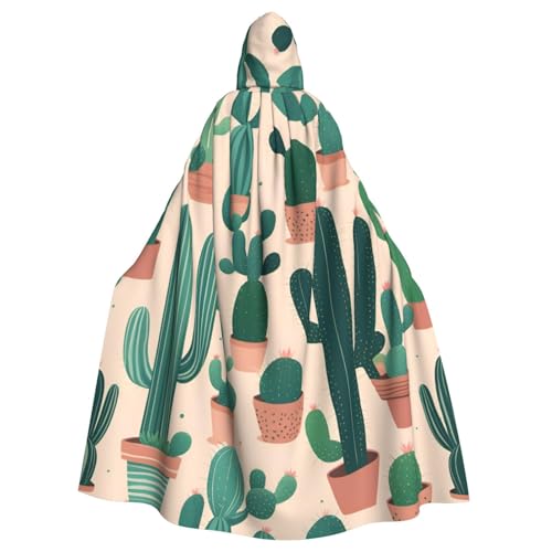 vvhmghda Unisex-Bademantel mit niedlichem Kaktusdruck, Kapuzenmantel, Kostümparty, Halloween-Umhang, Motto-Party-Umhang. vvhmghda Unisex-Bademantel mit niedlichem Kaktusdruck, Kapuzenmantel, Kostümparty, Halloween-Umhang, Motto-Party-Umhang. von vvhmghda