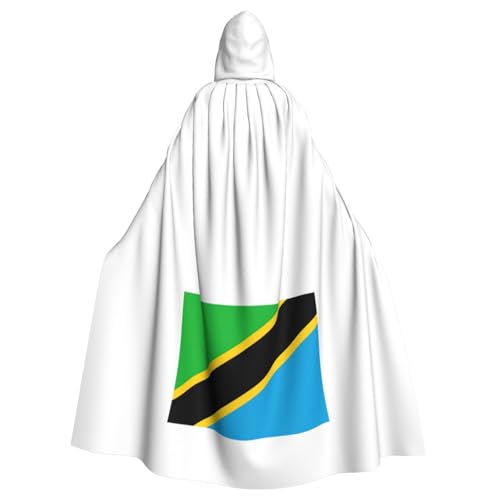vvhmghda Unisex Kapuzenmantel mit Tansania-Flagge, Kostüm, Kostümparty, Halloween-Umhang, Motto-Party-Umhang. vvhmghda Unisex Kapuzenmantel mit Tansania-Flagge, Kostüm, Kostümparty, Halloween-Umhang, Motto-Party-Umhang. von vvhmghda