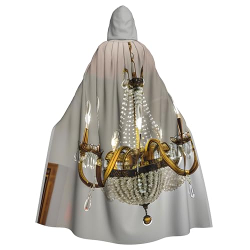 vvhmghda Unisex-Kronleuchter-Aufdruck, Kapuzenmantel, Kostüm, Party, Halloween-Umhang, Motto-Party-Umhang. vvhmghda Unisex-Kronleuchter-Aufdruck, Kapuzenmantel, Kostüm, Party, Halloween-Umhang, Motto-Party-Umhang. von vvhmghda