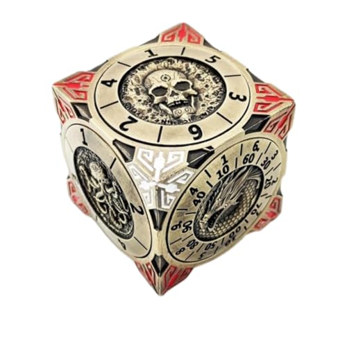 2025 Neues 7-in-1-DND-Set aus sechsseitigen rotierenden Metallwürfeln mit 3D-Prägung, Dungeons & Dragons, mehrseitige Rollenspielwürfel, Kratzfeste und verschleißfeste Verarbeitung! 2025 Neues 7-in-1-DND-Set aus sechsseitigen rotierenden Metallwürfeln mit 3D-Prägung, Dungeons & Dragons, mehrseitige Rollenspielwürfel, Kratzfeste und verschleißfeste Verarbeitung! von wanggaoyi