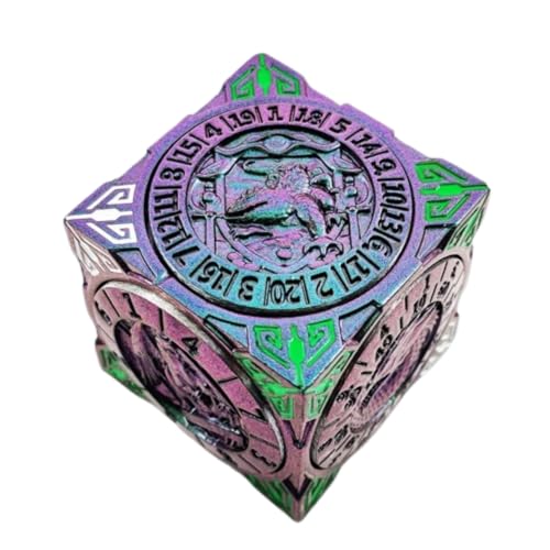 2025 Neues 7-in-1-DND-Set aus sechsseitigen rotierenden Metallwürfeln mit 3D-Prägung, Dungeons & Dragons, mehrseitige Rollenspielwürfel, Kratzfeste und verschleißfeste Verarbeitung! 2025 Neues 7-in-1-DND-Set aus sechsseitigen rotierenden Metallwürfeln mit 3D-Prägung, Dungeons & Dragons, mehrseitige Rollenspielwürfel, Kratzfeste und verschleißfeste Verarbeitung! von wanggaoyi
