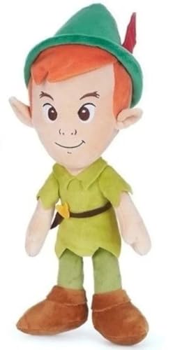 Peter Pan Kuscheltier 35 cm – Offizielles Lizenzprodukt – Weiches Plüschtier für Kinder & Fans – Stofftier aus Märchenklassiker – Geschenkidee für Jungen & Mädchen – Kuschelpuppe aus Nimmerland Peter Pan Kuscheltier 35 cm – Offizielles Lizenzprodukt – Weiches Plüschtier für Kinder & Fans – Stofftier aus Märchenklassiker – Geschenkidee für Jungen & Mädchen – Kuschelpuppe aus Nimmerland von ware-direkt