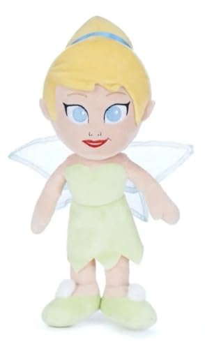 Tinker Bell Kuscheltier 35 cm – Offizielles Lizenzprodukt – Weiches Plüschtier für Kinder & Fans – Stofftier der beliebten Fee aus Peter Pan – Geschenkidee für Mädchen – Kuschelpuppe mit Flügeln – auc Tinker Bell Kuscheltier 35 cm – Offizielles Lizenzprodukt – Weiches Plüschtier für Kinder & Fans – Stofftier der beliebten Fee aus Peter Pan – Geschenkidee für Mädchen – Kuschelpuppe mit Flügeln – auc von ware-direkt