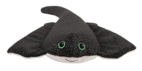 Warmies® Wärmekissen/Stofftier "Manta-Rochen"Hirse Lavendelfüllung 35cm 650g, 1 Stück (1er Pack) (exklusives Warmies-Design für Greenlife Value) von warmies