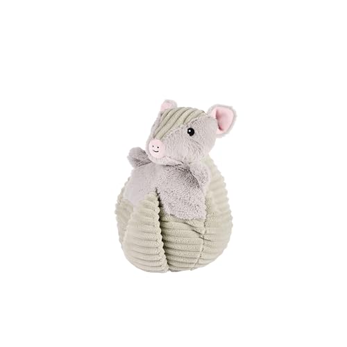Warmies Armadillo Plüschtier Große Größe, Vollständig Mikrowellengeeignet und Gewichtetes Kuscheltier für Angst, Im Gefrierschrank kühlen oder in der Mikrowelle erwärmen, Weiches Wärmekissen von warmies