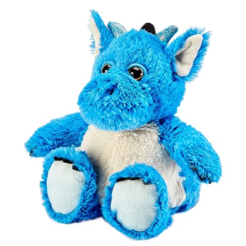Warmies Plüsch Blauer Drache Mikrowellen-Erwärmbarer Gewichteter Teddy mit französischem Lavendelduft, heißer oder kalter Weizensack für kühle Entspannung und warme Linderung Warmies Plüsch Blauer Drache Mikrowellen-Erwärmbarer Gewichteter Teddy mit französischem Lavendelduft, heißer oder kalter Weizensack für kühle Entspannung und warme Linderung von warmies
