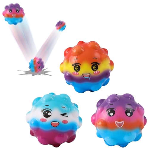 waziwe 3 Stück Moon Ball, Spaceballs for Kids Party Gift, Springball für Kinder, Interaktives Spielzeug zum Stressabbau, Hüpfball für Kinder Im Freien waziwe 3 Stück Moon Ball, Spaceballs for Kids Party Gift, Springball für Kinder, Interaktives Spielzeug zum Stressabbau, Hüpfball für Kinder Im Freien von waziwe
