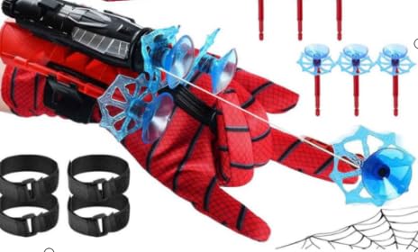 Spider Kostüm Kinder, 3-6 jahre Spider Netzwerfer für Jungen, Handschuh für Kinder und Spider Launcher, Spider Costume, Spider Kostüm Jungen mit Launcher, Costume Kids, Spider Netz Schiesser Spider Kostüm Kinder, 3-6 jahre Spider Netzwerfer für Jungen, Handschuh für Kinder und Spider Launcher, Spider Costume, Spider Kostüm Jungen mit Launcher, Costume Kids, Spider Netz Schiesser von wcnigotker